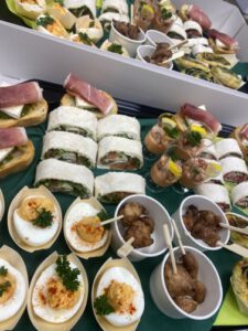 culinaire hapjes voor catering